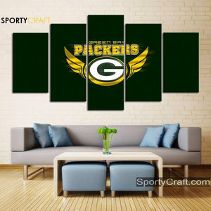 Green Bay Packers Wall Canvas 1