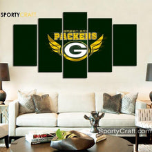 Load image into Gallery viewer, Green Bay Packers Wall Canvas 1