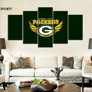 Green Bay Packers Wall Canvas 1