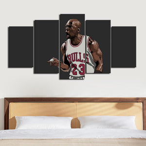 Michael Jordan Chicago Bulls Wall Canvas