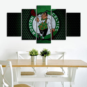 Boston Celtics Steal Style Wall Canvas