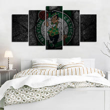 Load image into Gallery viewer, Boston Celtics Rock Style Wall Canvas