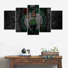 Load image into Gallery viewer, Boston Celtics Rock Style Wall Canvas