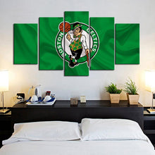 Load image into Gallery viewer, Boston Celtics Flag Look Wall Canvas