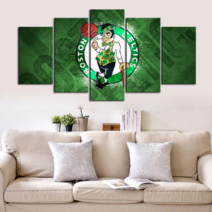 Boston Celtics Wall Canvas