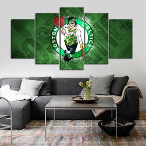 Boston Celtics Wall Canvas