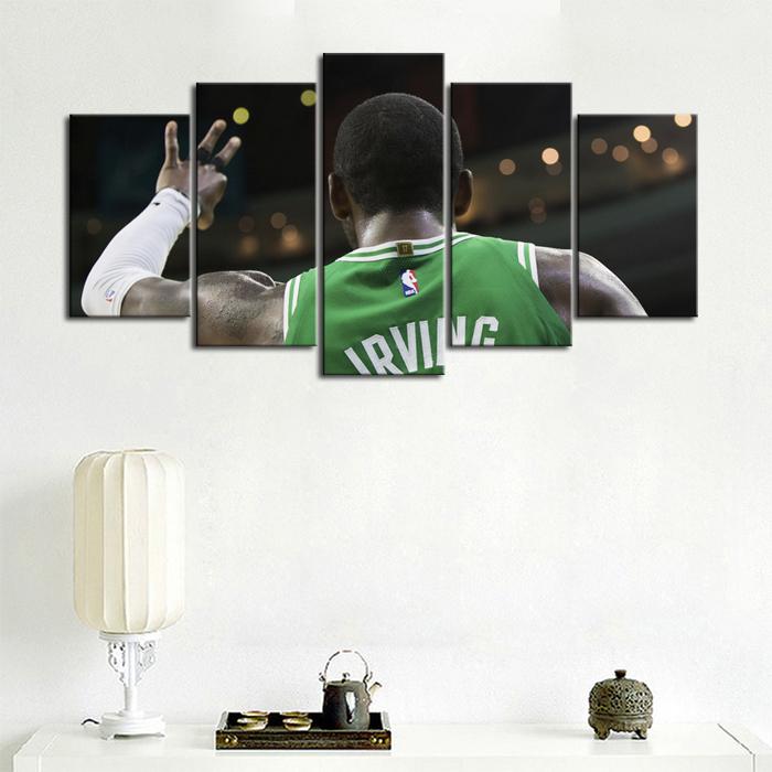 Kyrie Irving Boston Celtics Wall Canvas 1