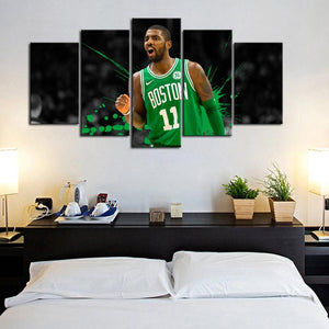 Kyrie Irving Boston Celtics Wall Canvas