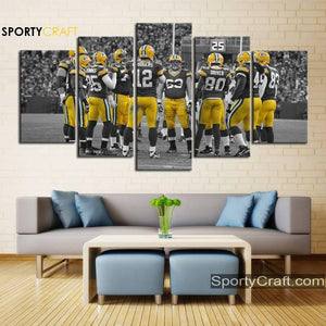 Green Bay Packers Team Wall Canvas