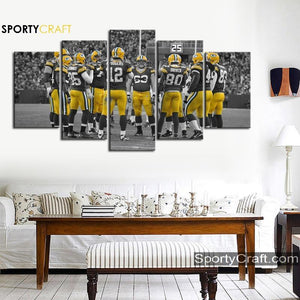Green Bay Packers Team Wall Canvas