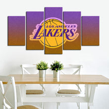 Load image into Gallery viewer, Los Angeles Lakers Doted Style Canvas
