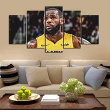 Load image into Gallery viewer, LeBron James Los Angeles Lakers Canvas 2