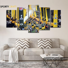 Load image into Gallery viewer, Green Bay Packers Superbowl Champions Wall Canvas