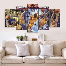 Load image into Gallery viewer, Los Angeles Lakers Wall Art Canvas