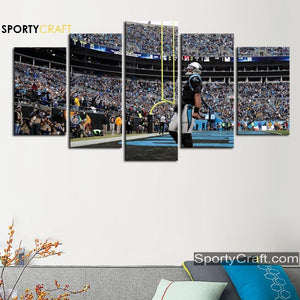 Cam Newton Carolina Panthers Canvas