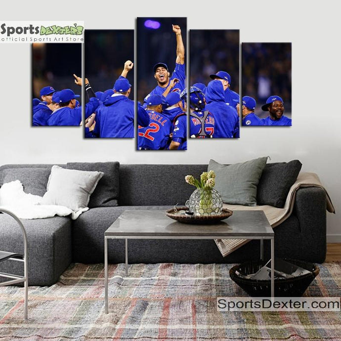 Chicago Cubs World Series Canvas 1