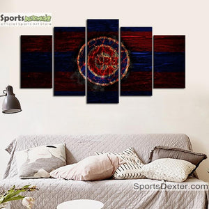 Chicago Cubs Burn Out Canvas