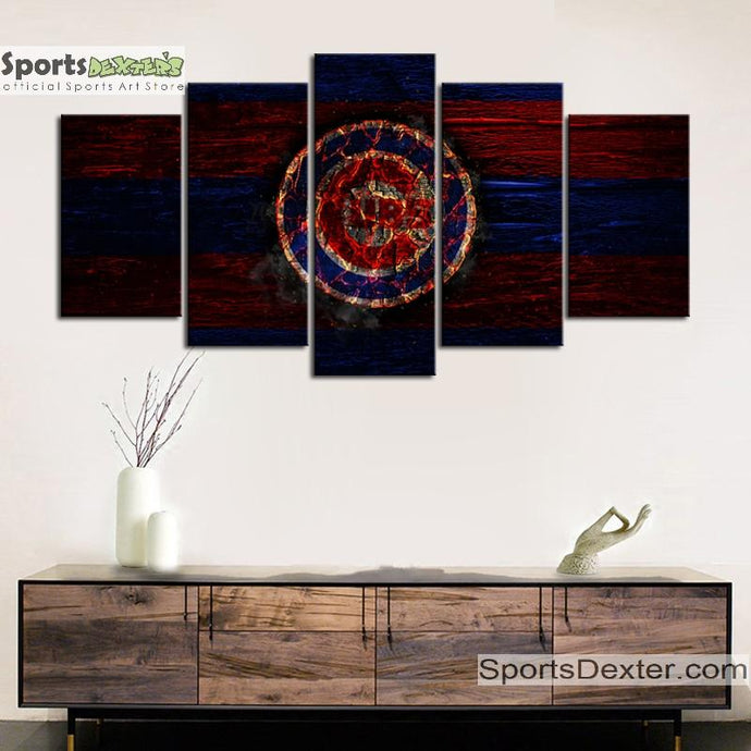 Chicago Cubs Burn Out Canvas