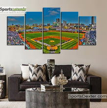 Load image into Gallery viewer, Chicago Cubs Stadium Canvas 2