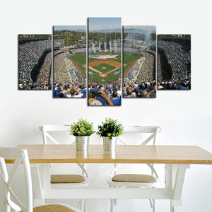 Los Angeles Dodgers Stadium Canvas 1