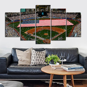 Los Angeles Dodgers Stadium Canvas 2