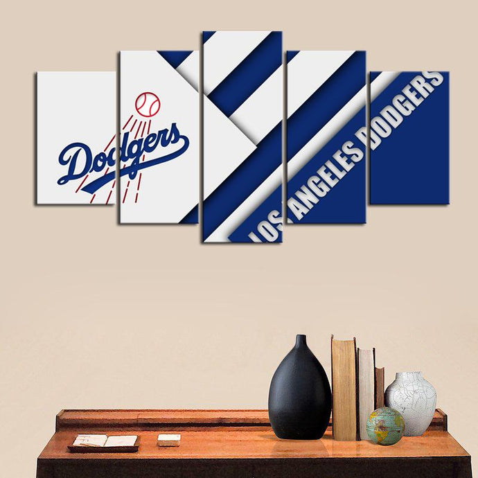 Los Angeles Dodgers Cutting Edge Canvas