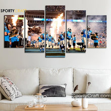 Load image into Gallery viewer, Panthers of Carolina Panthers Canvas