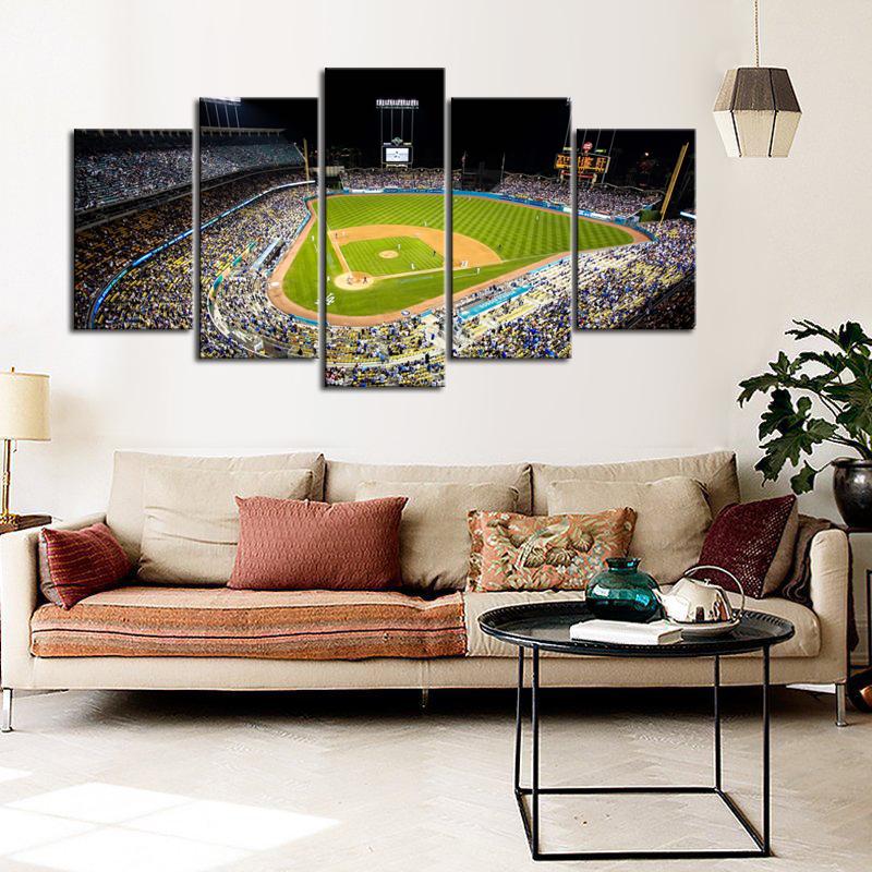 Los Angeles Dodgers Stadium Canvas 3