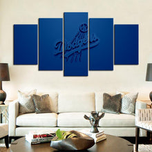 Load image into Gallery viewer, Los Angeles Dodgers Embossed Style Canvas