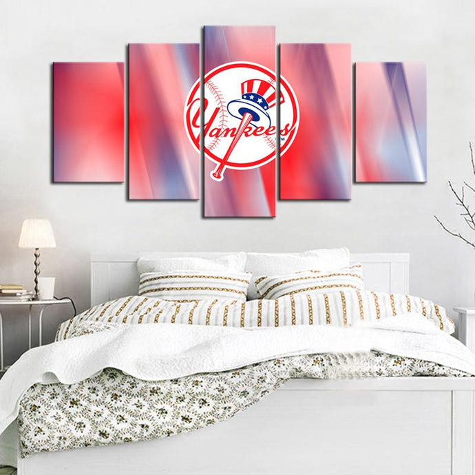 New York Yankees Redish Canvas