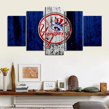 Load image into Gallery viewer, New York Yankees Rough Style Canvas