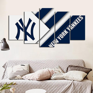 New York Yankees Cutting Edge Canvas