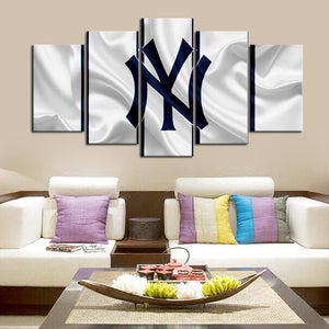 New York Yankees Fabric Flag Canvas