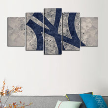 Load image into Gallery viewer, New York Yankees Diamond Cut Style Canvas