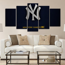 Load image into Gallery viewer, New York Yankees Leather Look Canvas