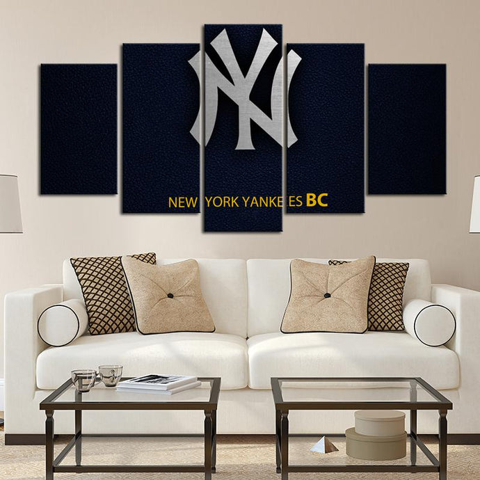 New York Yankees Leather Look Canvas