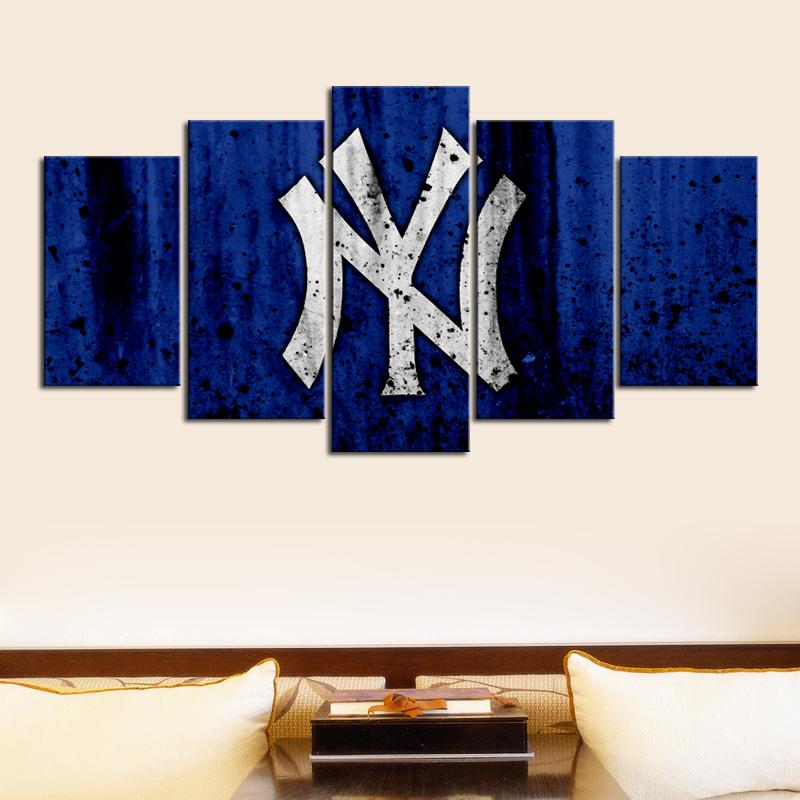 New York Yankees Rough Look Canvas