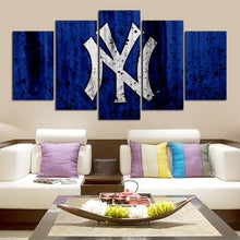 Load image into Gallery viewer, New York Yankees Rough Look Canvas