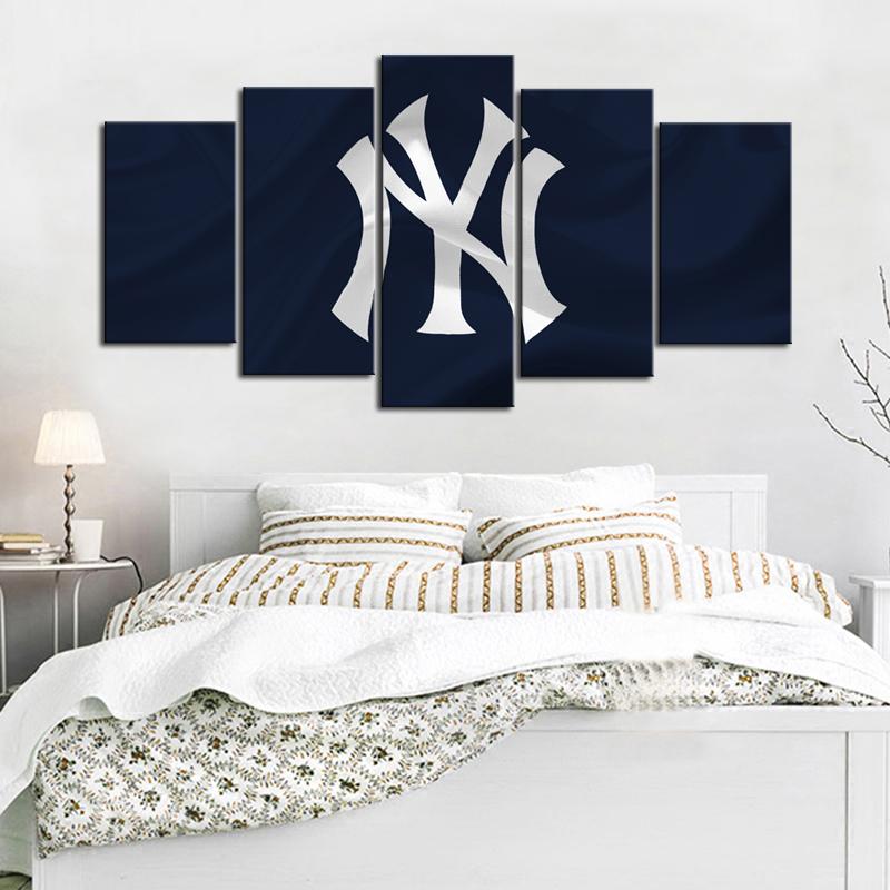 New York Yankees Flag Look Canvas
