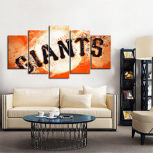 Load image into Gallery viewer, San Francisco Giants Paint Splash Canvas