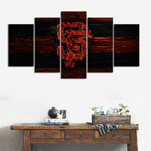 Load image into Gallery viewer, San Francisco Giants Burn Out Canvas