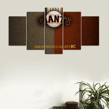 Load image into Gallery viewer, San Francisco Giants Leather Look Canvas
