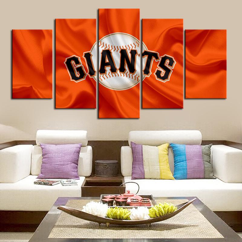 San Francisco Giants Fabric Flag Canvas