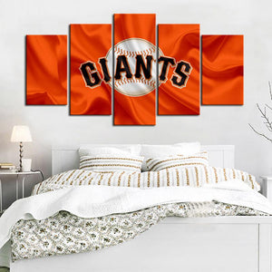 San Francisco Giants Fabric Flag Canvas
