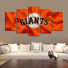 Load image into Gallery viewer, San Francisco Giants Fabric Flag Canvas