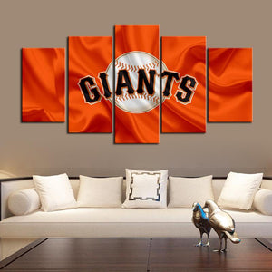 San Francisco Giants Fabric Flag Canvas
