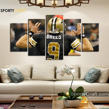 Load image into Gallery viewer, Drew Brees New Orleans Saints Wall Canvas