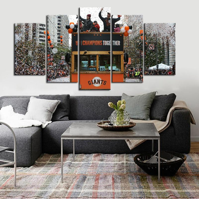 San Francisco Giants Champions Together Canvas