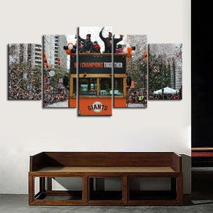 San Francisco Giants Champions Together Canvas