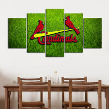Load image into Gallery viewer, St. Louis Cardinals Grassy Canvas